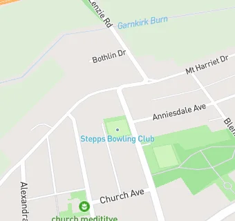 map for Stepps Bowling Club