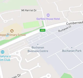 map for Buchanan Gate Brewers Fayre