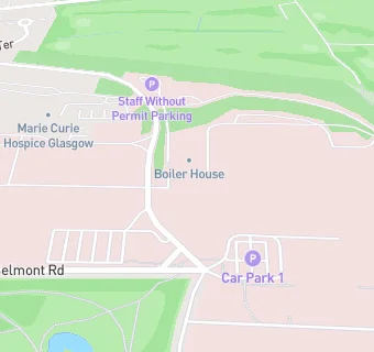 map for Marie Curie Cancer Care