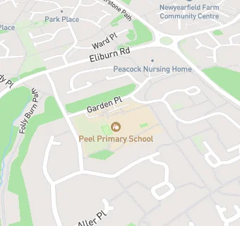 map for Peel Primary School