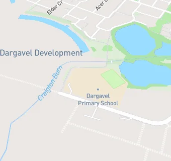 map for Dargavel Primary School