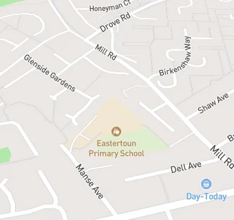 map for Eastertoun Primary School