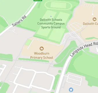 map for Woodburn Primary School Nursery