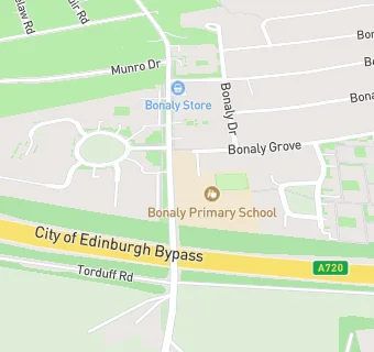 map for Bonaly Primary School