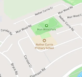 map for Nether Currie Primary School