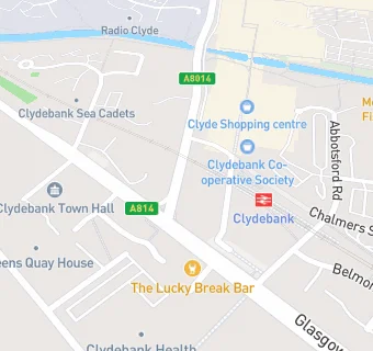 map for Clyde Dental Practice