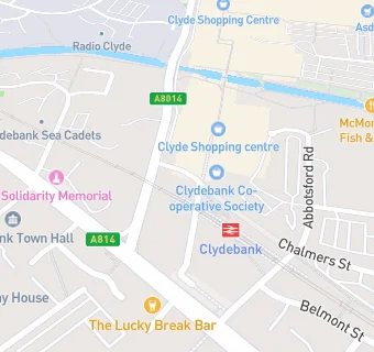 map for Clyde Cross Fish & Chip Shop