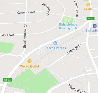 map for Tesco Express Store