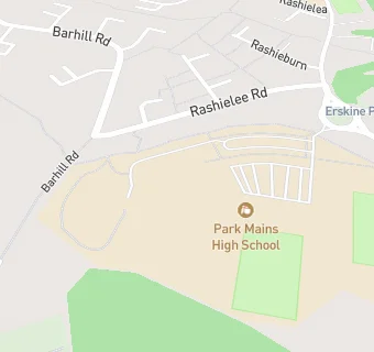 map for Park Mains High School