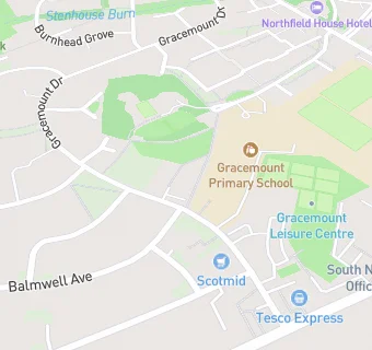 map for Gracemount Medical Practice