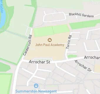 map for John Paul Academy