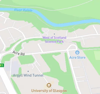 map for Coherent Scotland Staff Bistro