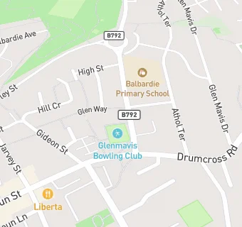 map for Bathgate Dental Practice