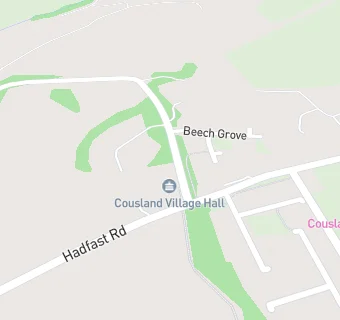 map for Cousland Village Hall Association