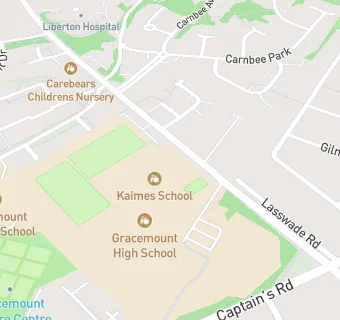 map for Kaimes Special School