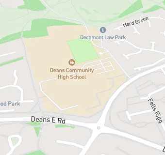 map for Deans Community High School