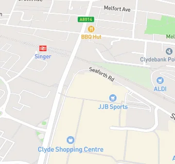 map for Pure Gym