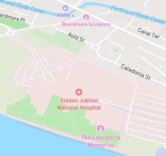 map for Golden Jubilee Nat. Hospital