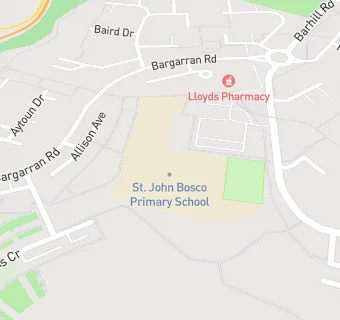 map for St John Bosco Primary School