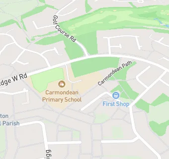 map for Carmondean Primary School