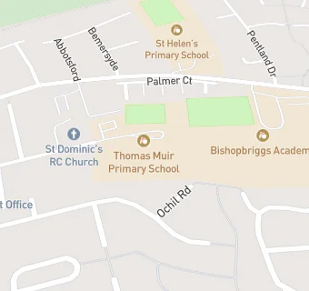 map for Thomas Muir Primary