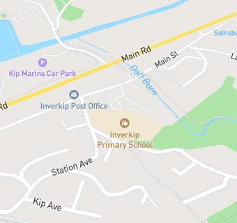 map for Inverkip Primary School