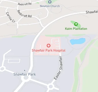 map for Spire Shawfair Park Hospital