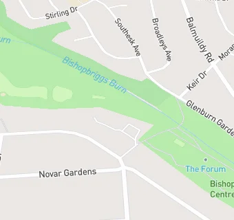 map for The Bishopbriggs Golf Club