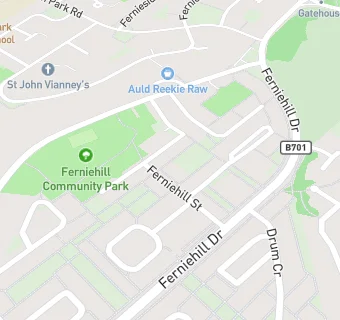 map for Edinburgh Families Project