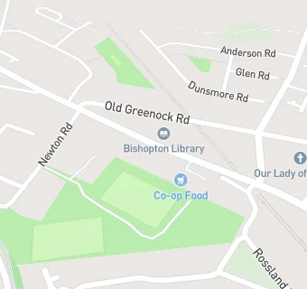 map for Bishopton Out of School Care - Cornerstone Church