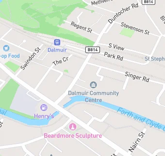 map for Dalmuir Community Centre