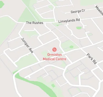 map for Ormiston Medical Centre