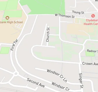 map for Radnor Park Church