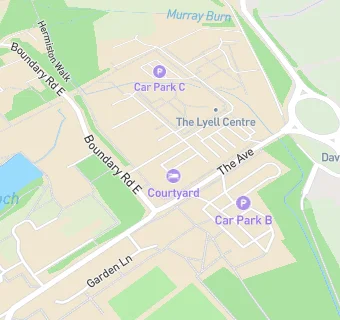 map for Courtyard by Marriott Edinburgh West Hotel