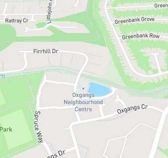 map for Oxgangs Neighbourhood Centre