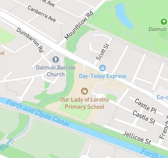 map for Our Lady of Loretto Primary