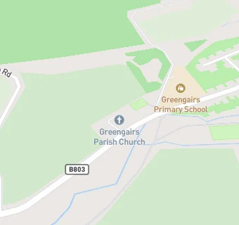 map for Greengairs Parish Church