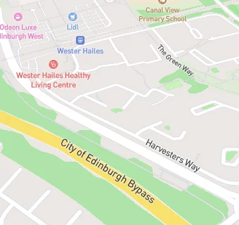 map for Wester Hailes Medical Practice