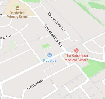 map for Danderhall Medical Practice