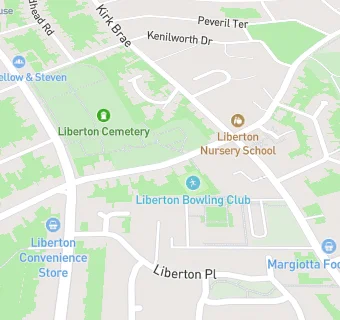 map for Liberton Kirk & Kirkgate Cafe