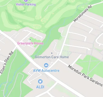 map for Four Seasons Gilmerton Care Home