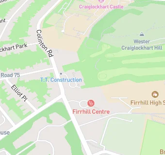 map for Firrhill Day Centre