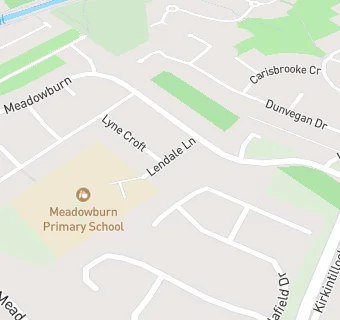 map for Meadowburn Gaelic Nursery