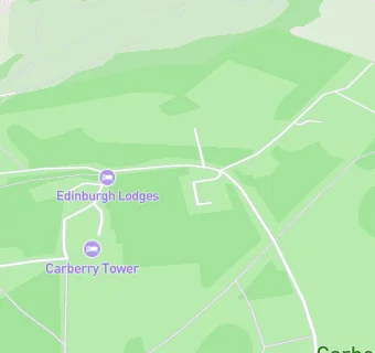 map for Carberry Tower