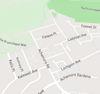 map for Drumchapel Foodbank/KCEDG