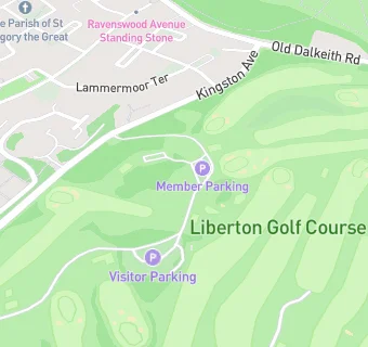 map for Liberton Golf Club