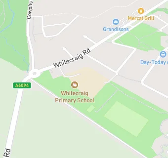 map for Whitecraig Primary School