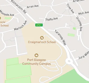 map for St Stephen's High School