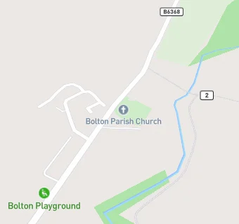 map for Bolton Village Hall