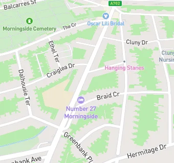 map for EDINBURGH NEW